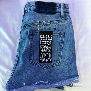 Ksubi jeans shorts.